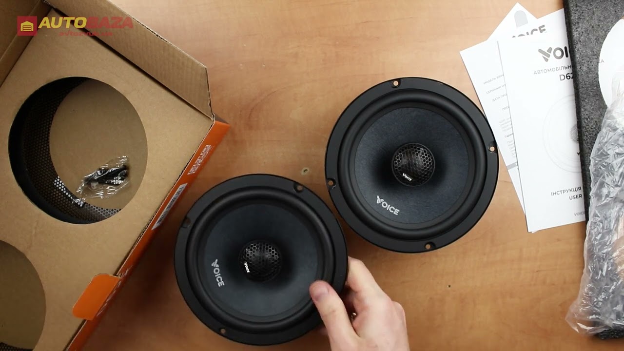 Коаксіальна акустична система Voice D62X