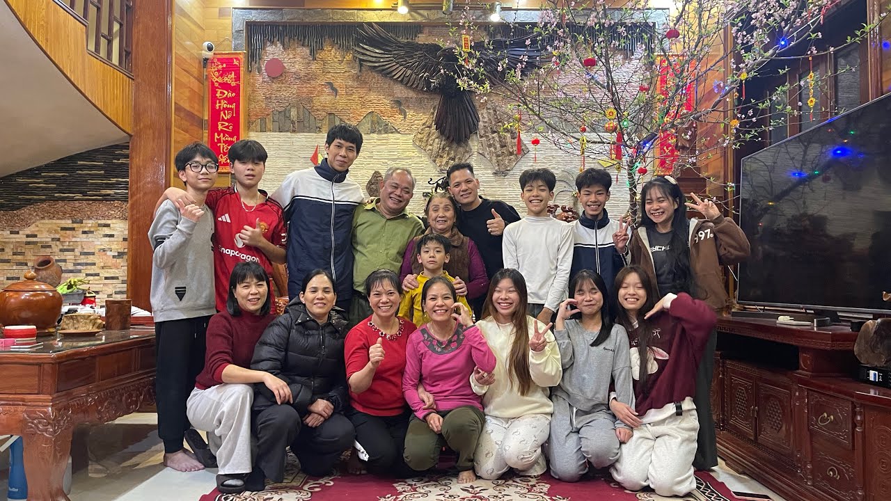 Tất niên gia đình bà Nhàn 2026