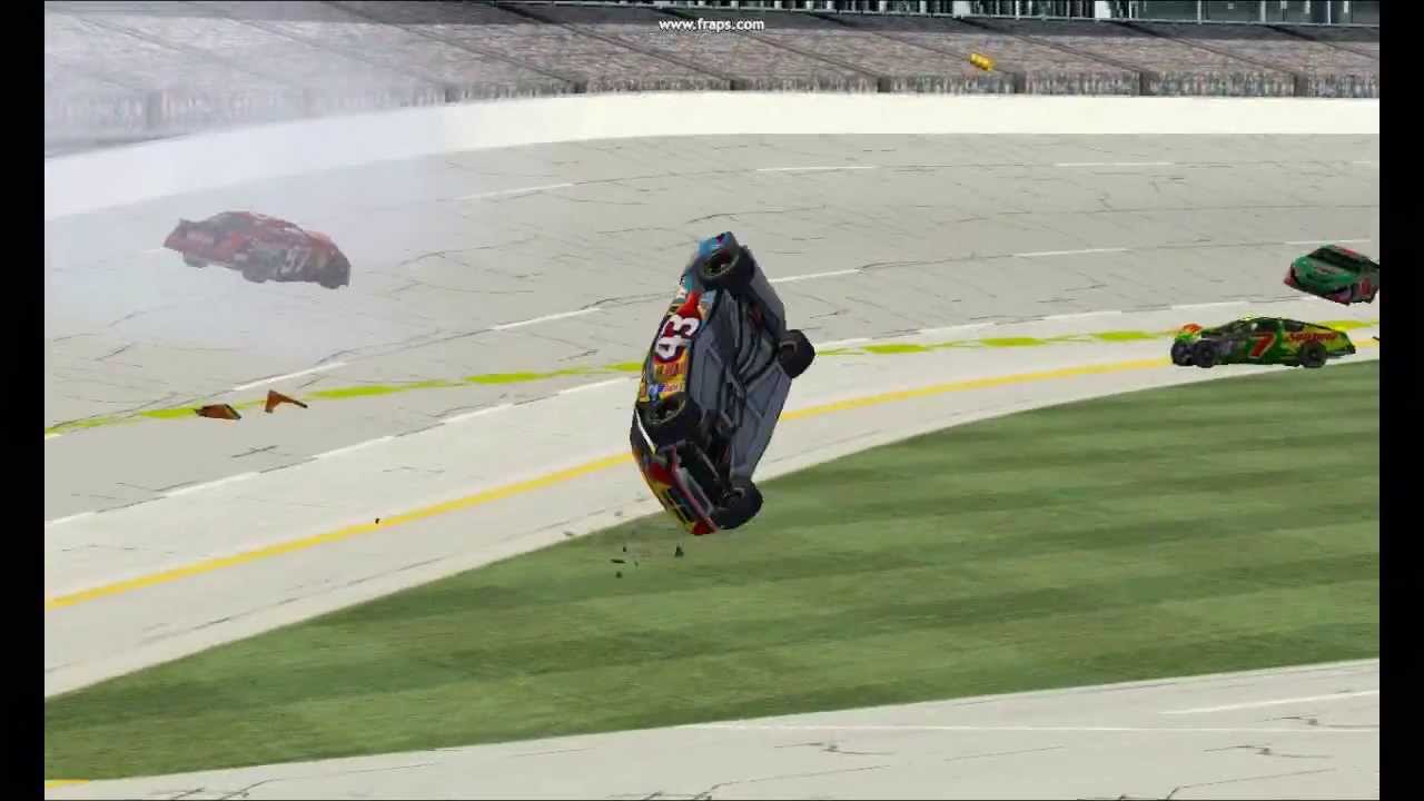 NR2003 Crashes and Wild Wrecks 14