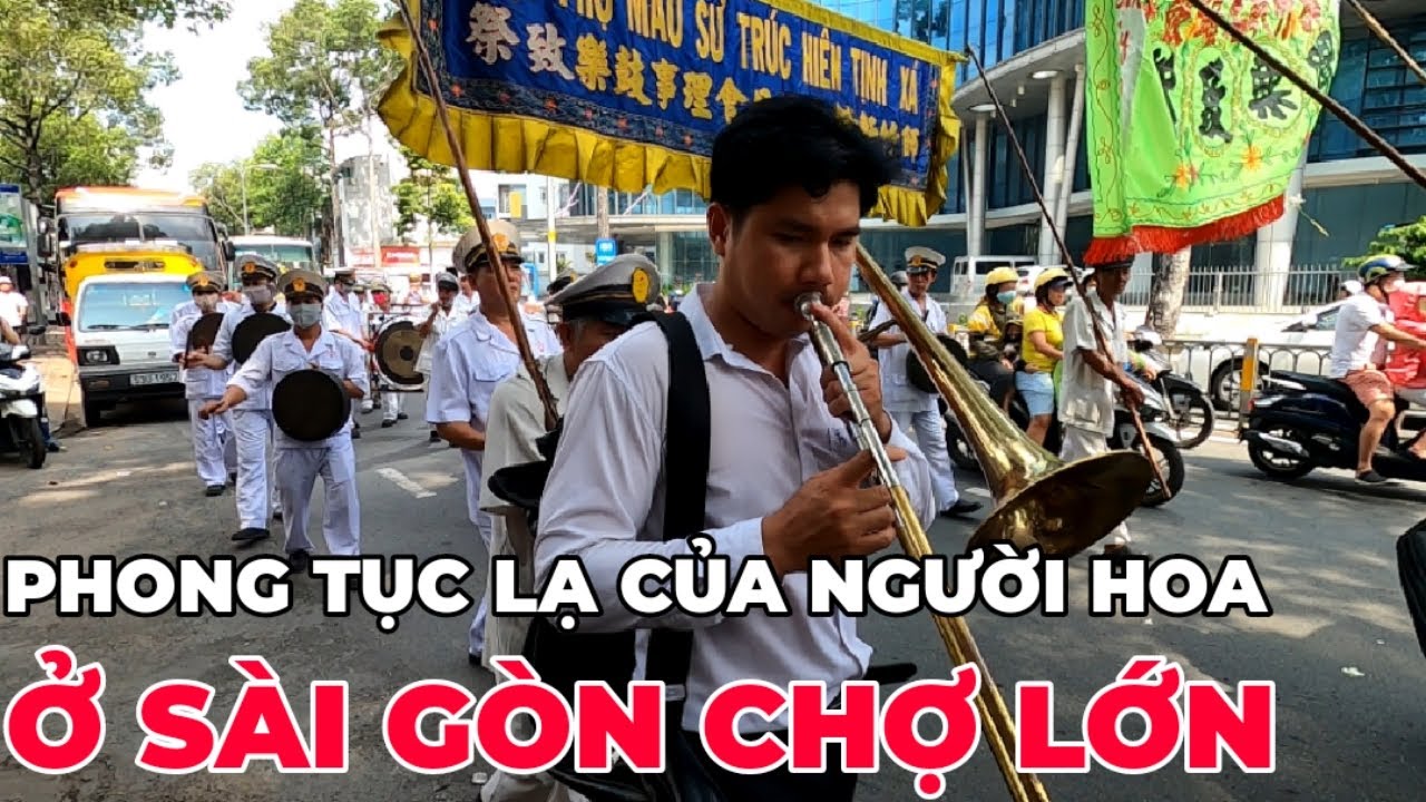 Sài Gòn cuối tuần ra đường gặp PHONG TỤC LẠ của người HOA Q11