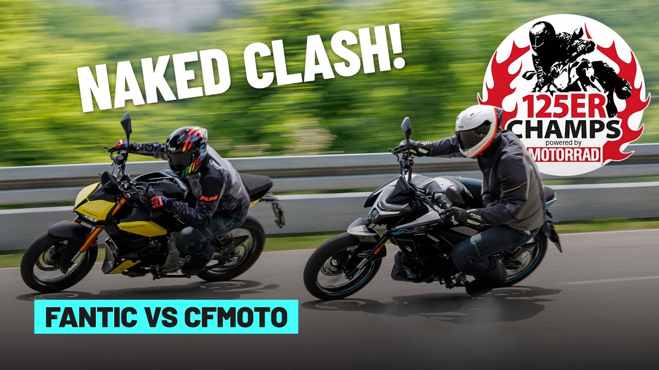 Fantic Stealth 125 vs. CFMoto 125 NK: Wer gewinnt das neue 125er-Duell?