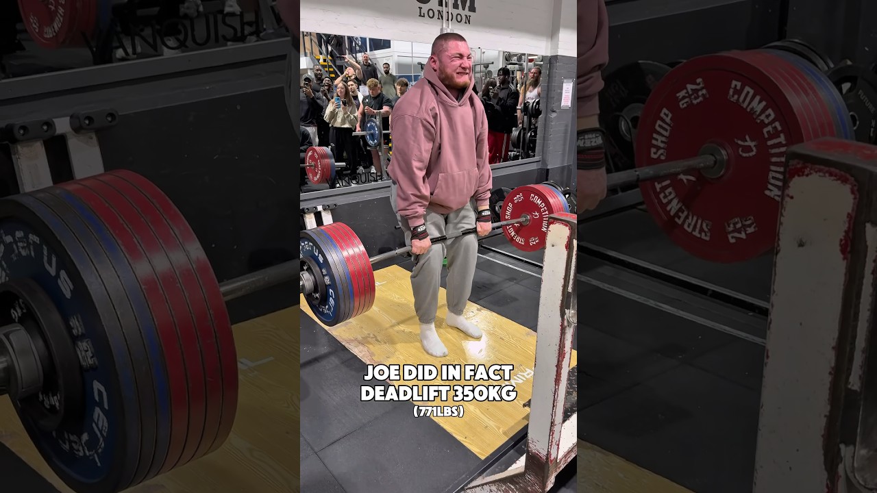 350KG DEADLIFT⁉️⁉️ (771Lbs)