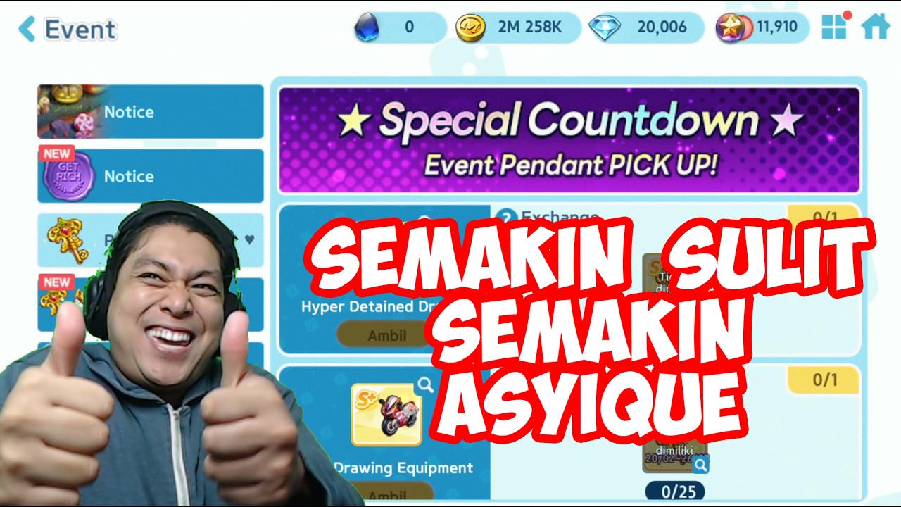 STRESS , RATE PICK UP PENDANT LEBIH SUSAH DARI CARD ! || GETRICH