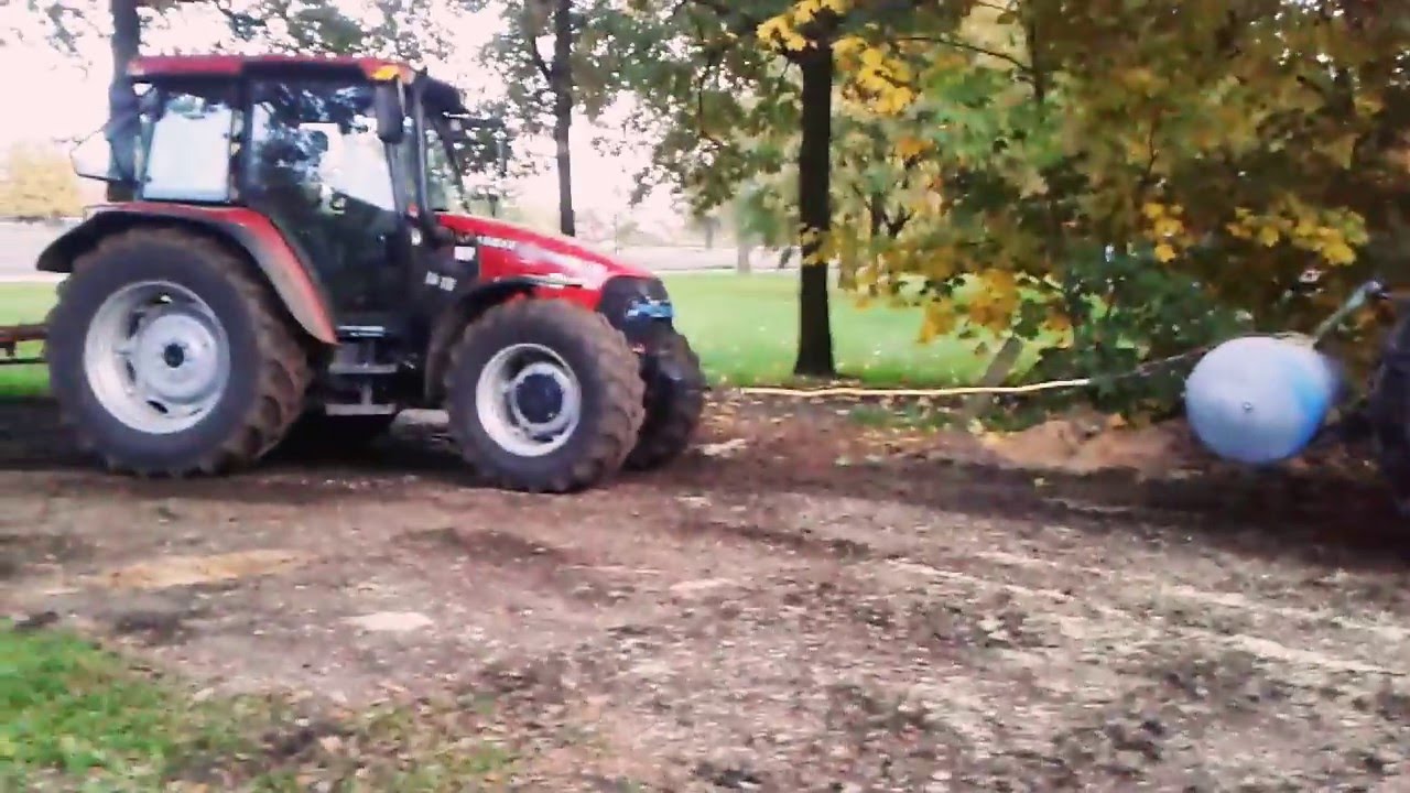 Case zieht case maxxum auf den maissilo