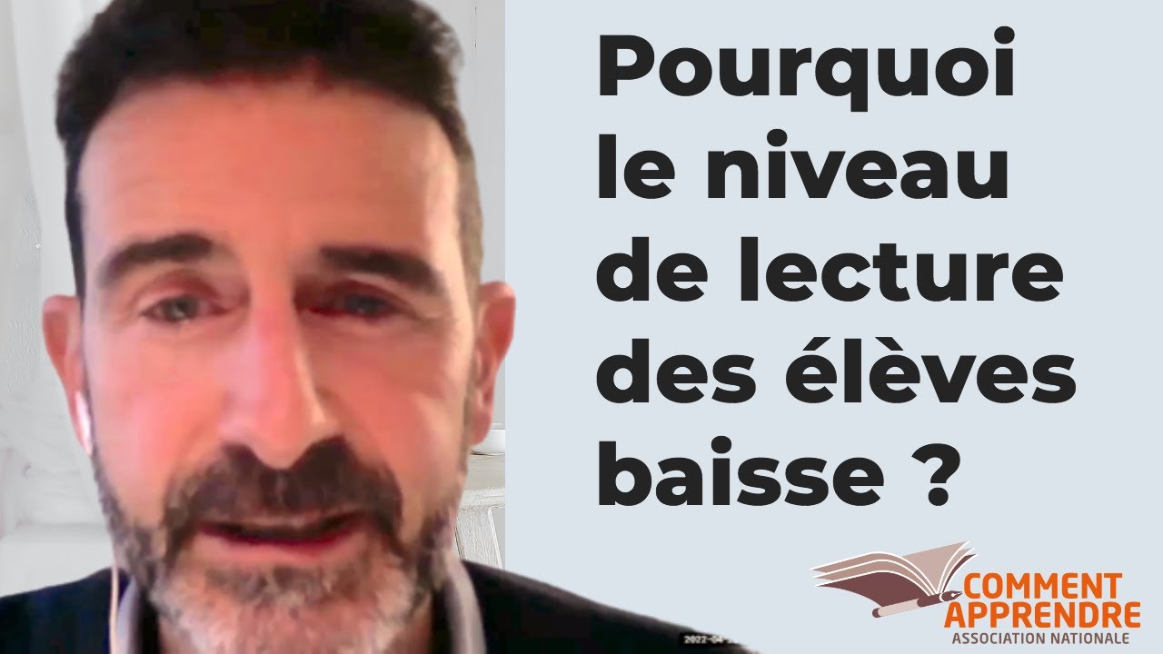 Pourquoi le niveau de lecture des élèves baisse