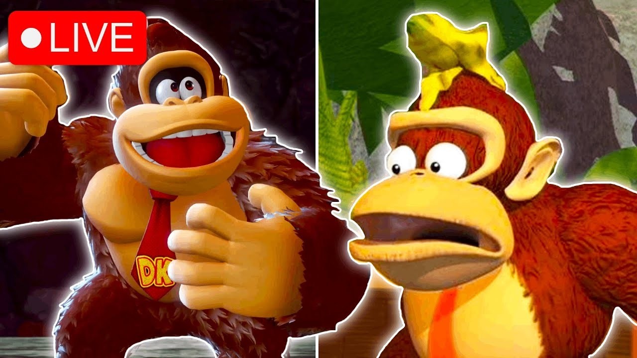 🚨DONKEY KONG BANANZA FINALE?🚨 WATCHING DKC TV SHOW🚨BEATING THE GAME BEFORE SHOW ENDS🚨