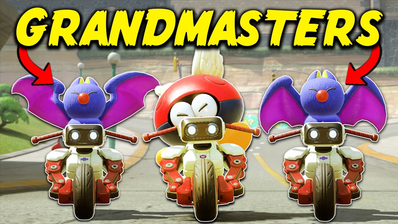 Playing Against GRANDMASTERS In Mario Kart World