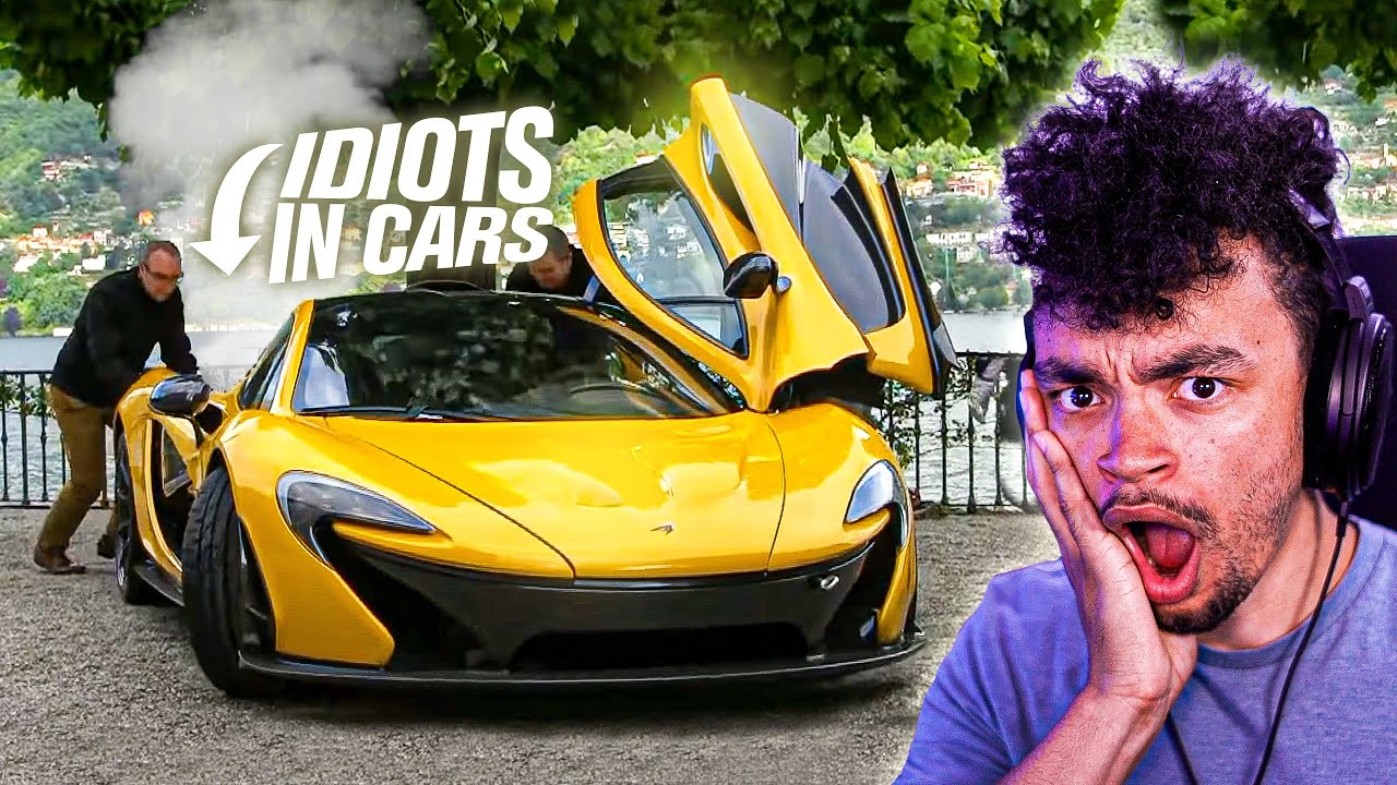 WE React to IDIOTS In & Around CARS!!!