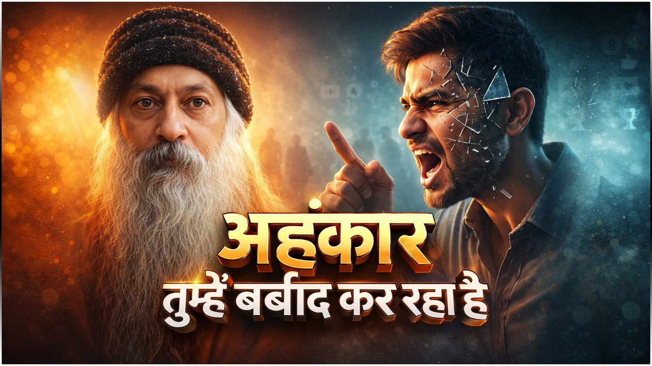 अहंकार छोड़ते ही जीवन बदल जाएगा | Antar Man | Osho Hindi Speech