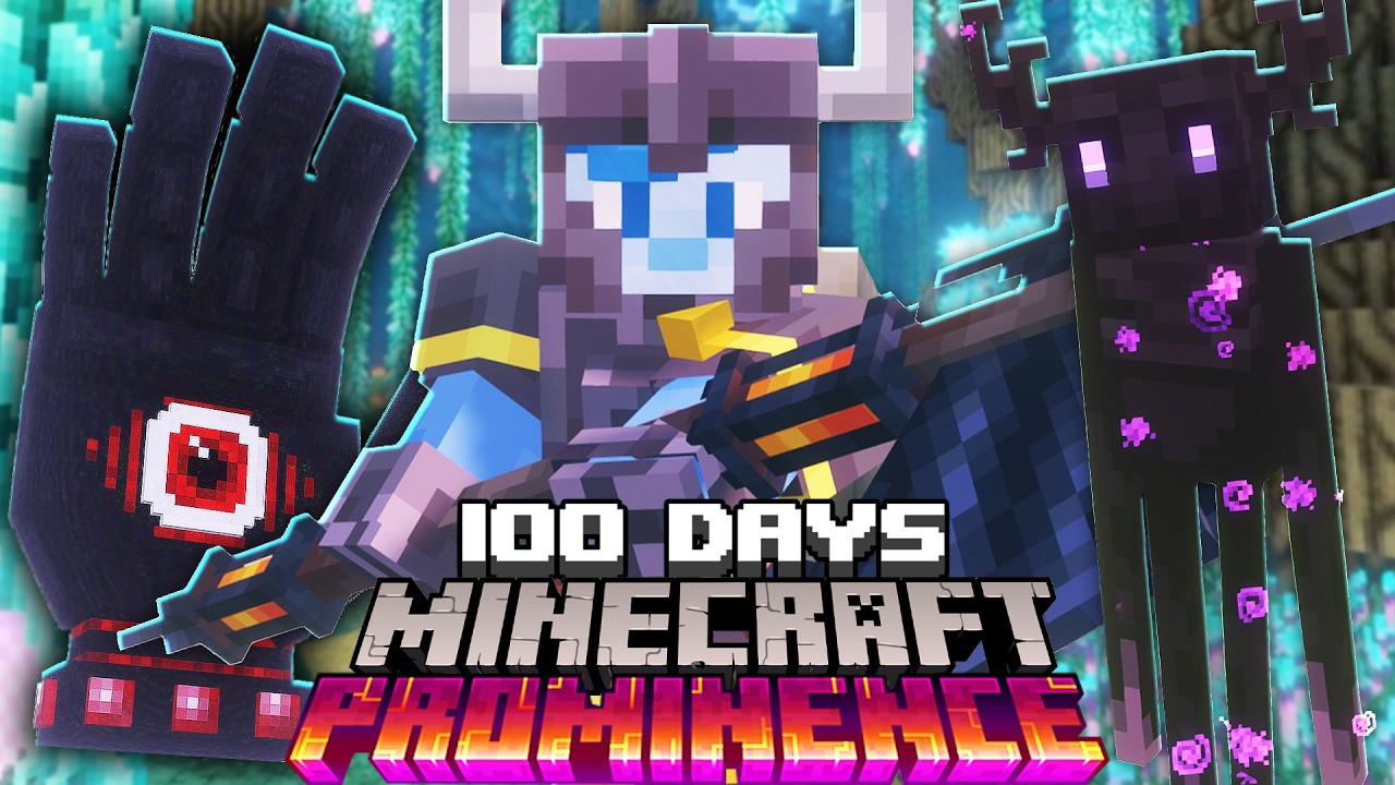 We Spent 100 Days in Prominence RPG in Minecraft