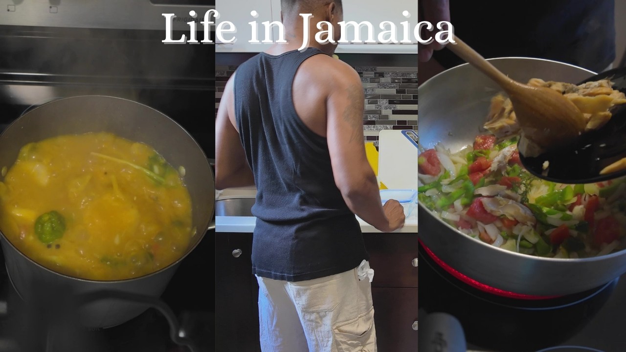Days in my life in Jamaica | Grocery shopping | Cooking | Silent vlog