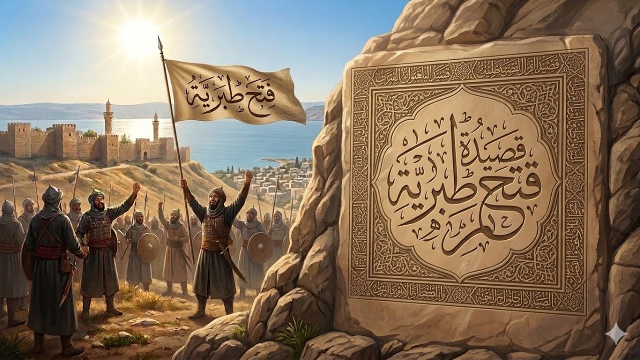 حل أسئلة قصيدة فتح طبرية - جيل 2009