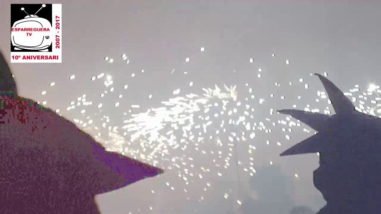 ESPARREGUERA TV. El Correfoc dels Senyor de les Bèsties de Llagastada 2017 Festa Major Esparreguera