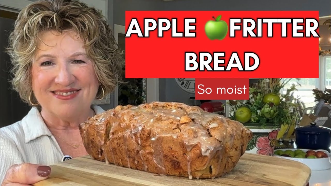 Влажный яблочный оладийный хлеб от южной бабушки!🍏🍎