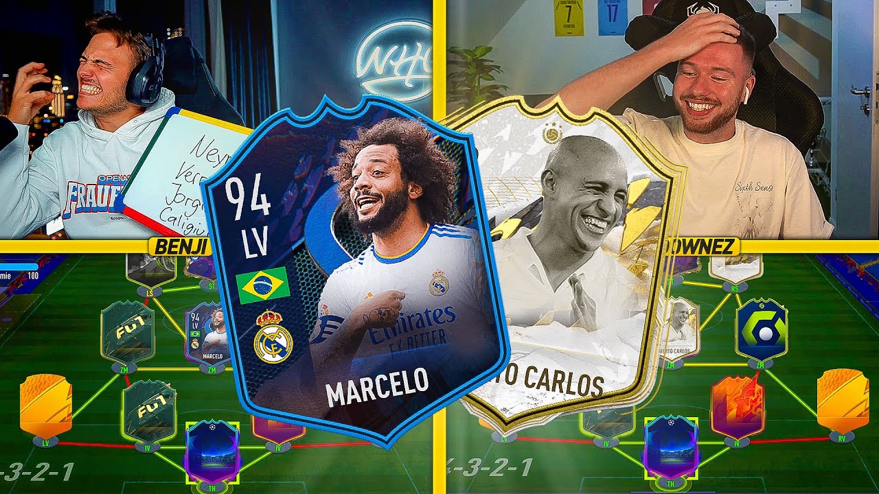 Marcelo vs Roberto Carlos Squad Builder Battle gegen meinen Lieblingsgegner