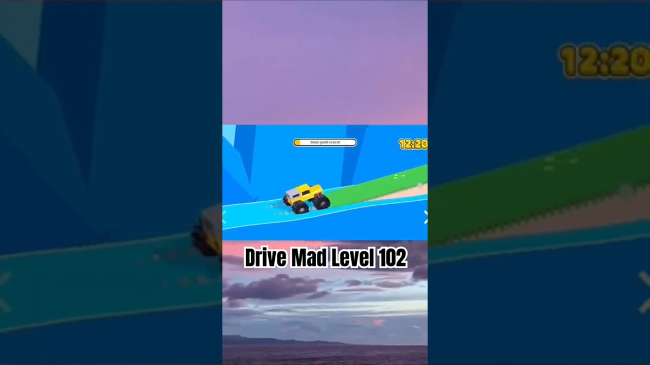 Drive Mad Level 102 #games #fancade #poki #gaming #drivemad