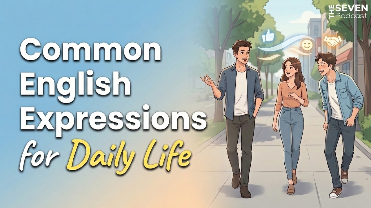 How to Use Common English Expressions For Daily Life | English Listening Practice Podcast