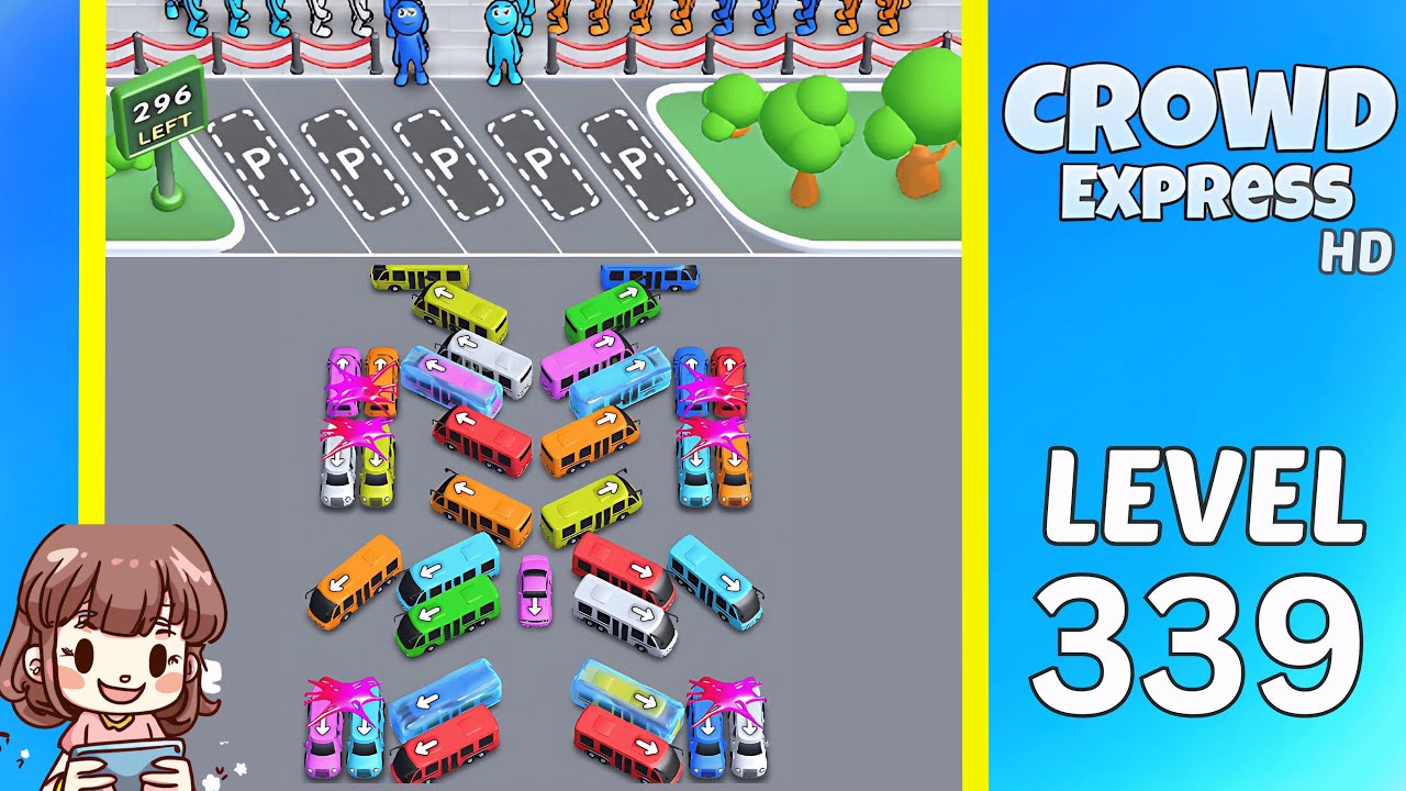 Crowd Express Level 339 Solution Walkthrough