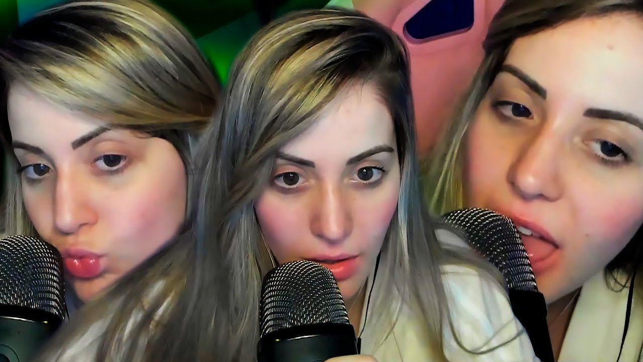 ASMR - EARLICKING + SONS DE BOCA E BEIJOS 😝🫦 (DUVIDO VOCÊ NÃO DORMIR)