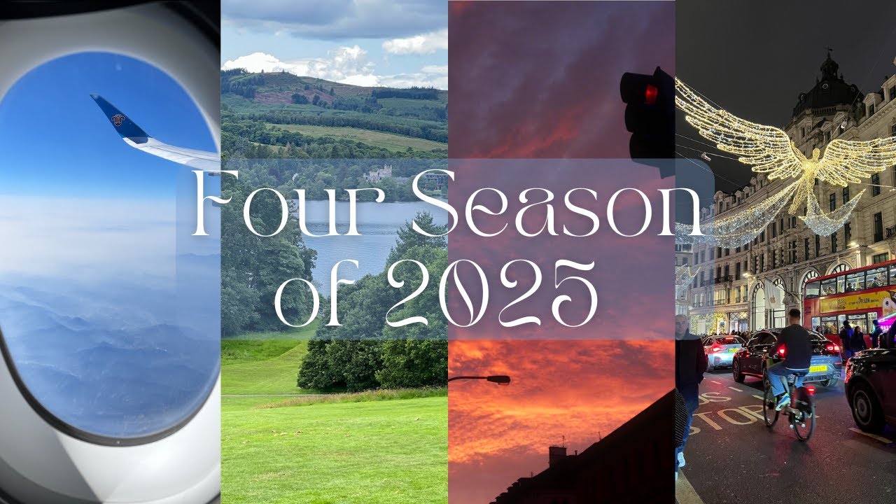 Four Season of 2025 and Happy New Year! || Du học sinh Scotland