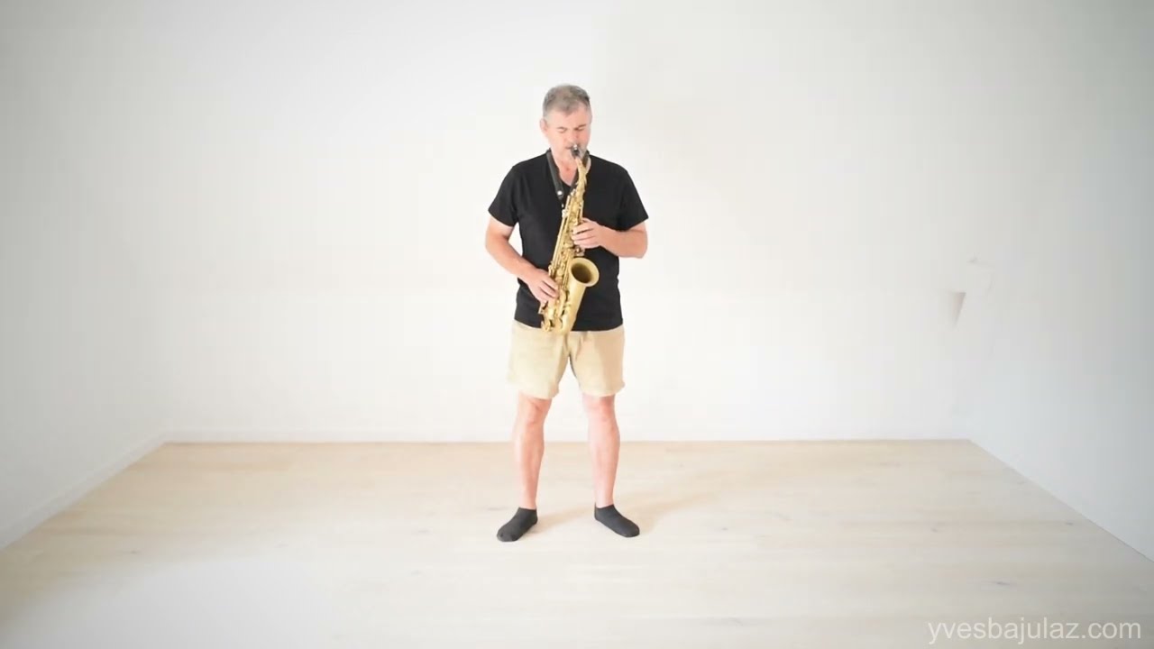 Musical Meditation, Double Harmonic scale, Byzantine, Gypsy, Arabic scale. Solo saxophone