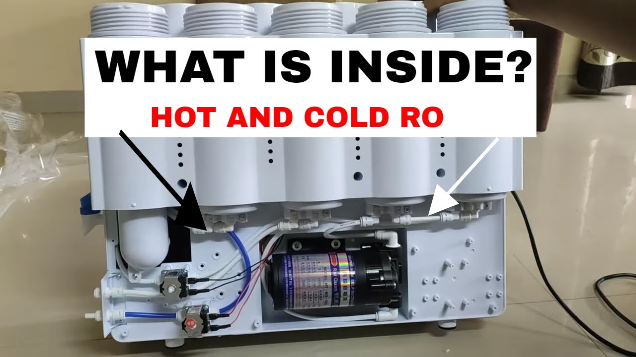 WHAT IS INSIDE Axeon HOT AND COLD Reverse Osmosis System