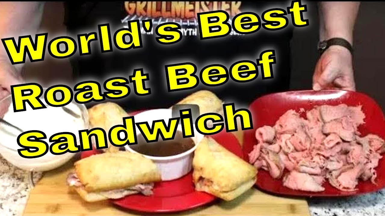 World's Best Roast Beef Sandwich with Tiger Sauce!