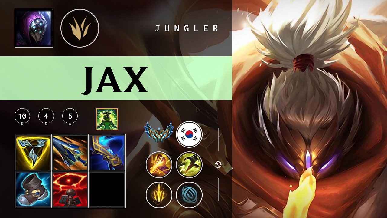 Jax Jungle vs Xin Zhao - KR Challenger Patch 26.04