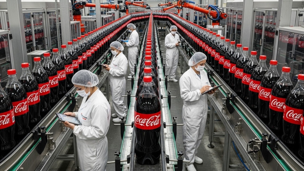 Como a Coca-Cola &eacute; Produzida: O Processo Completo De Fabrica&ccedil;&atilde;o Na Maior F&aacute;brica Do Mundo