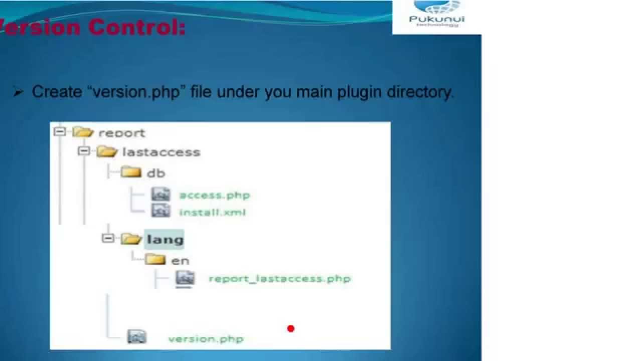 Priya Ramakrishnan - Developing your first Moodle plugin - iMoot 2013