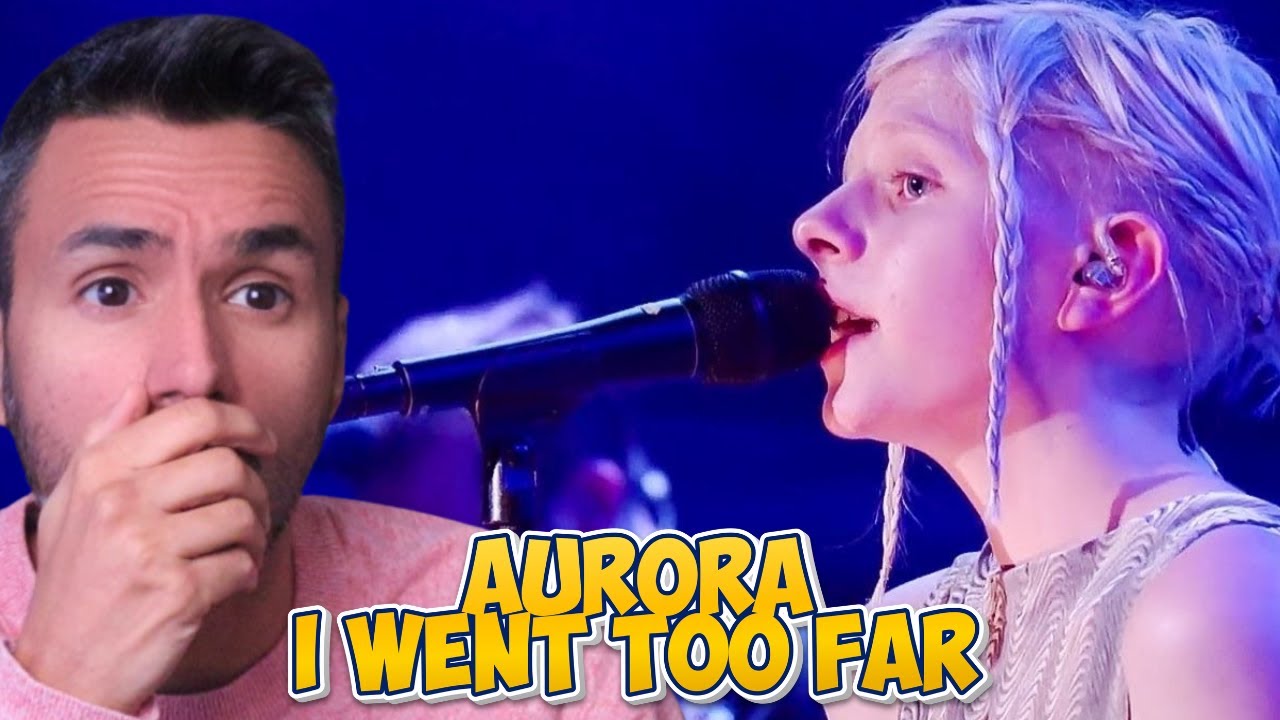 Aurora - I Went Too Far (REACTION) First Time Hearing It (Live on the Honda Stage)