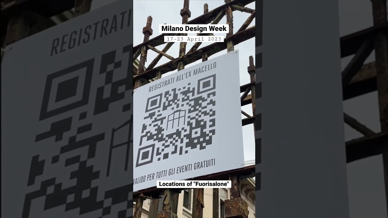 Milano Design Week 2023 - Former Abattoir - Ex Macello - Locations of Fuorisalone #shorts