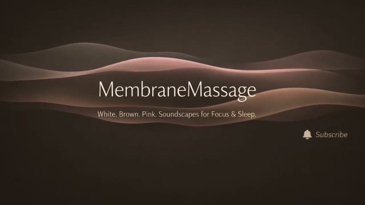 4 Hours Subterranean Brown Noise for Knock Out Fast | No Ads