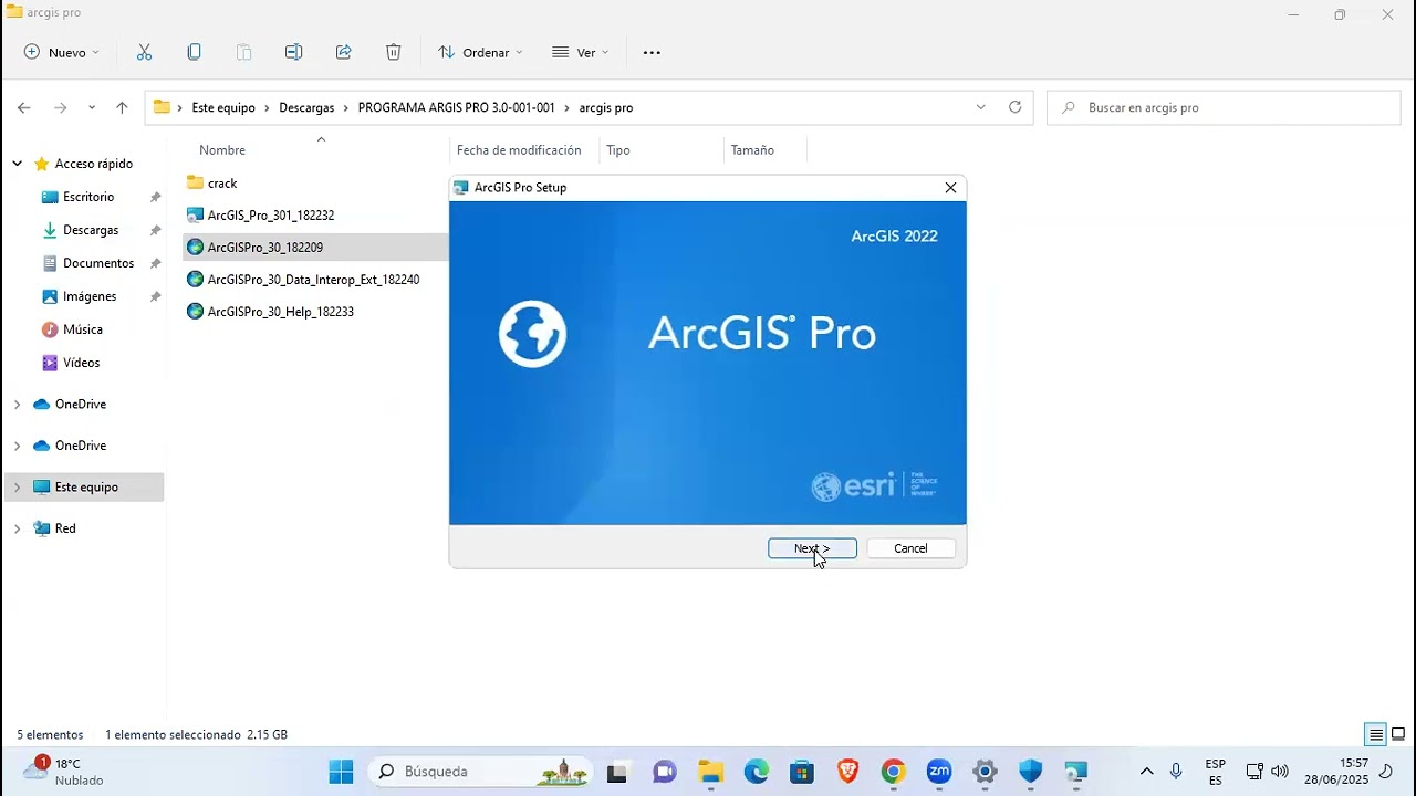 Instalación del ARCGIS PRO 3.0