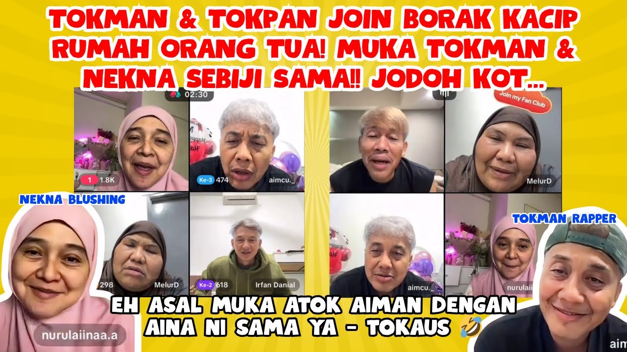 AINA AIMAN MELUR LIVE DENGAN IRFAN DAUS! AINA MERAJUK DENGAN AIMAN ? MUKA AINA AIMAN SEIRAS ?