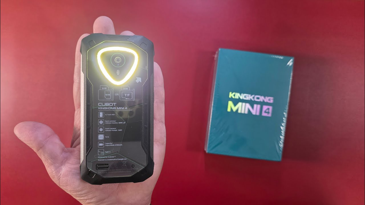 Cubot KINGKONG mini 4 - мини бронефон с ладошку