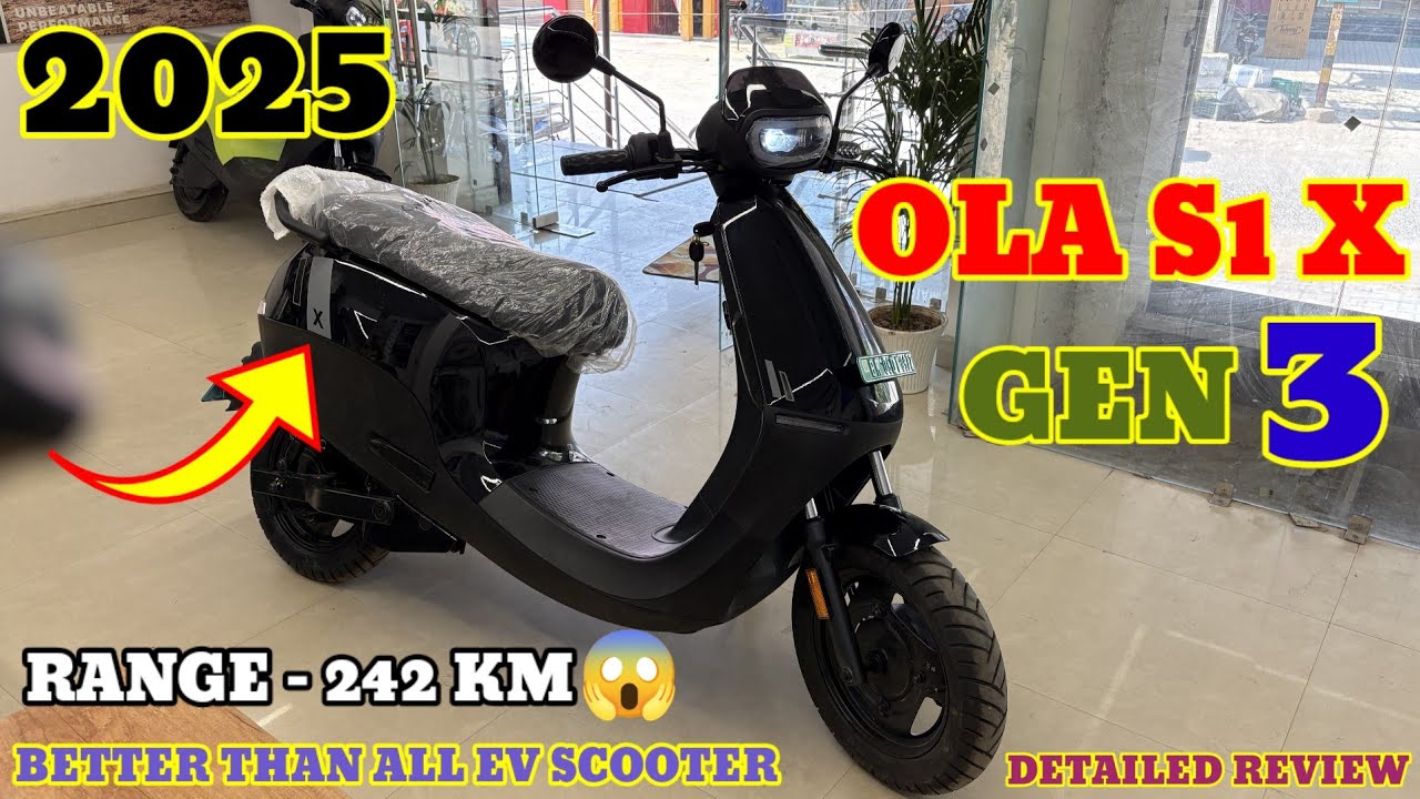 2025 New OLA S1X GEN 3 Full Details Review😱 ! New Update ! Range ! Price ! 4 Kwh  Review