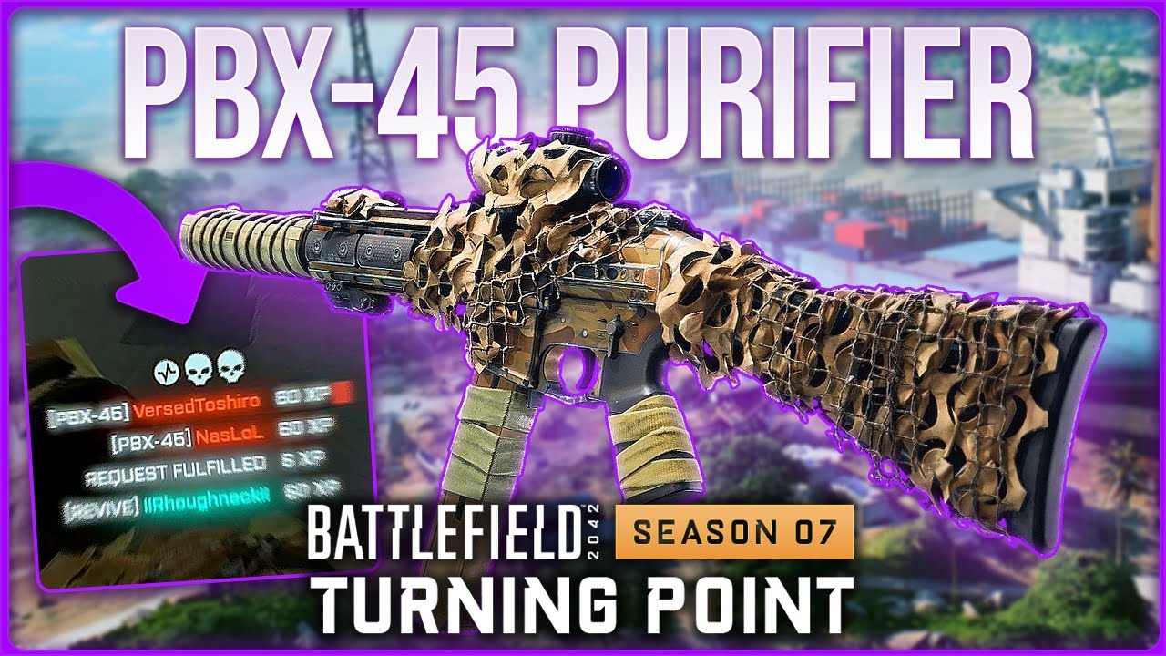 COSMETIC EFFECT - PBX-45 Purifier - Battlefield 2042 Season 7 Breakthrough