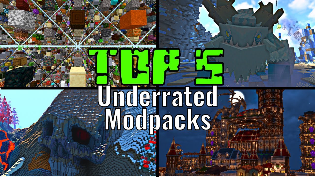 Top 5 Minecraft Mod Packs You've Probably Never Heard Of In 2023