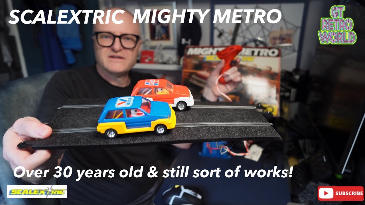 SCALEXTRIC MIGHTY METRO Set C.880 MG 6R4 80’s