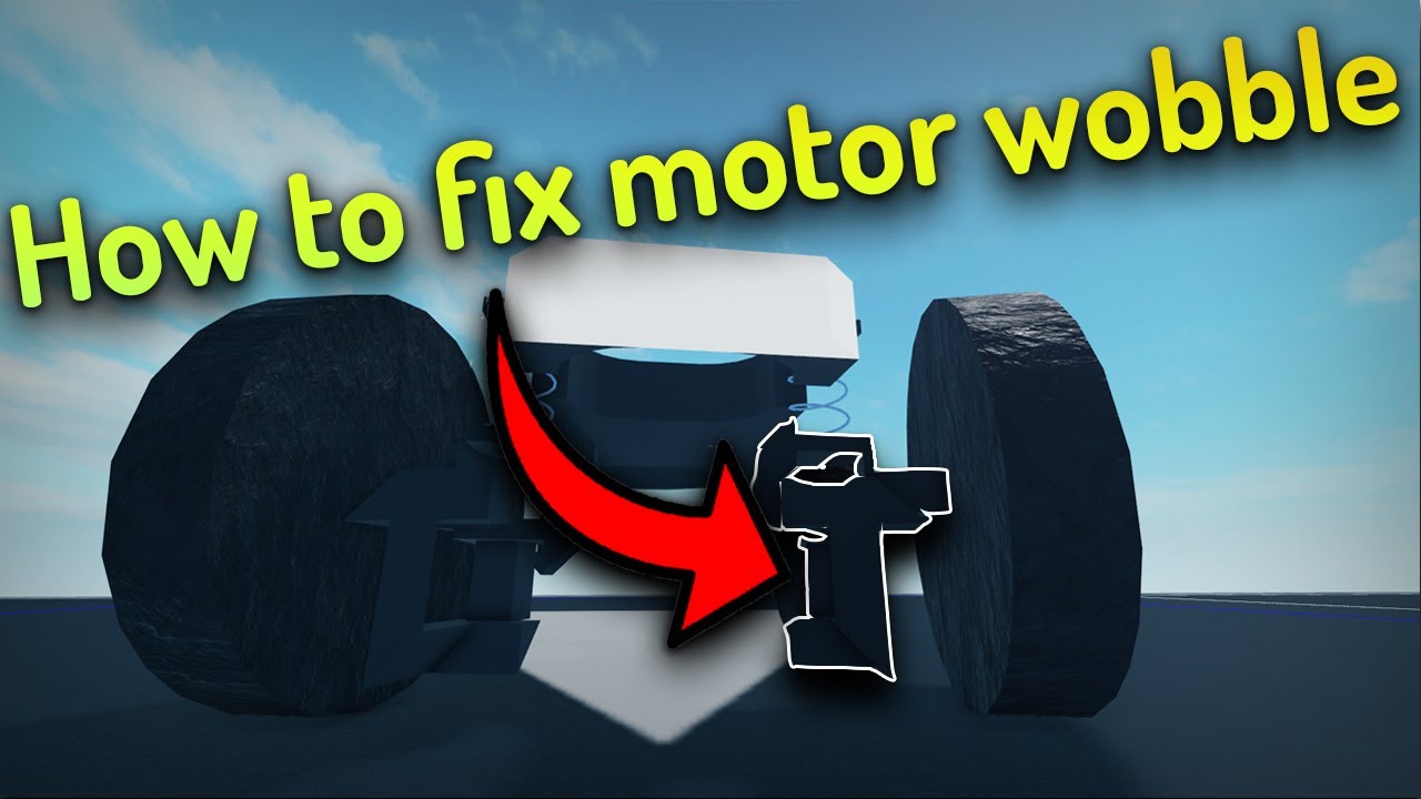 how to fix motor wobble in plane crazy