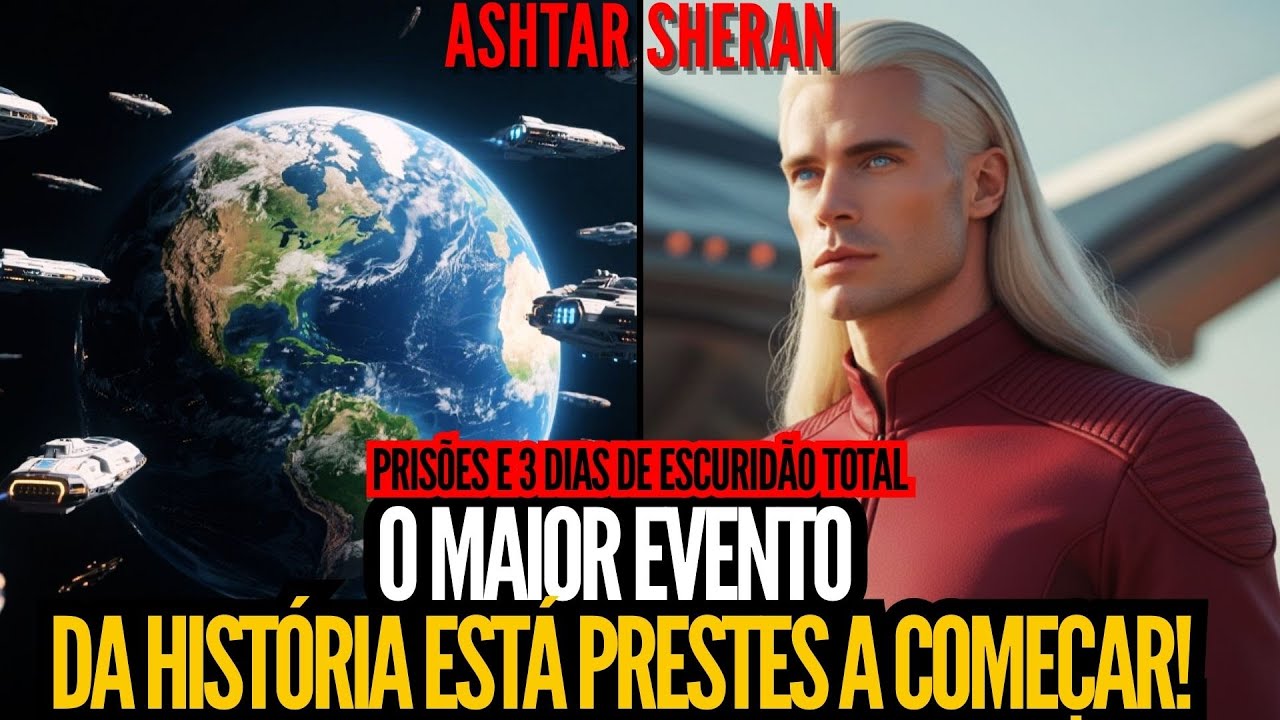 OUÇAM: A TERRA VAI PARAR POR 3 DIAS! (E Ninguém Está Preparado...) | Ashtar, Comando Ashtar