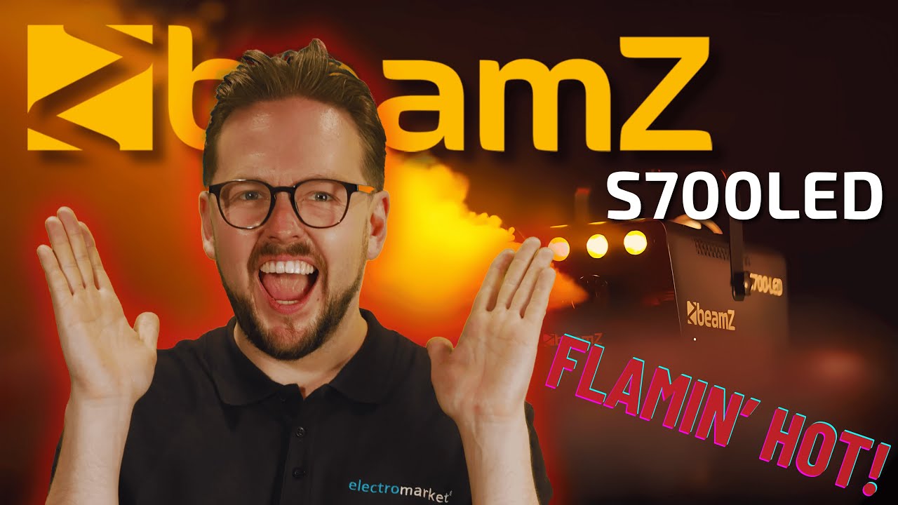 Feelin' Hot, Hot, Hot! BeamZ S700LED Smoke Machine with Flame Effect