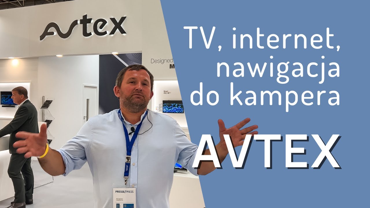 Nawigacja, router i telewizor do kampera - europejski lider Avtex