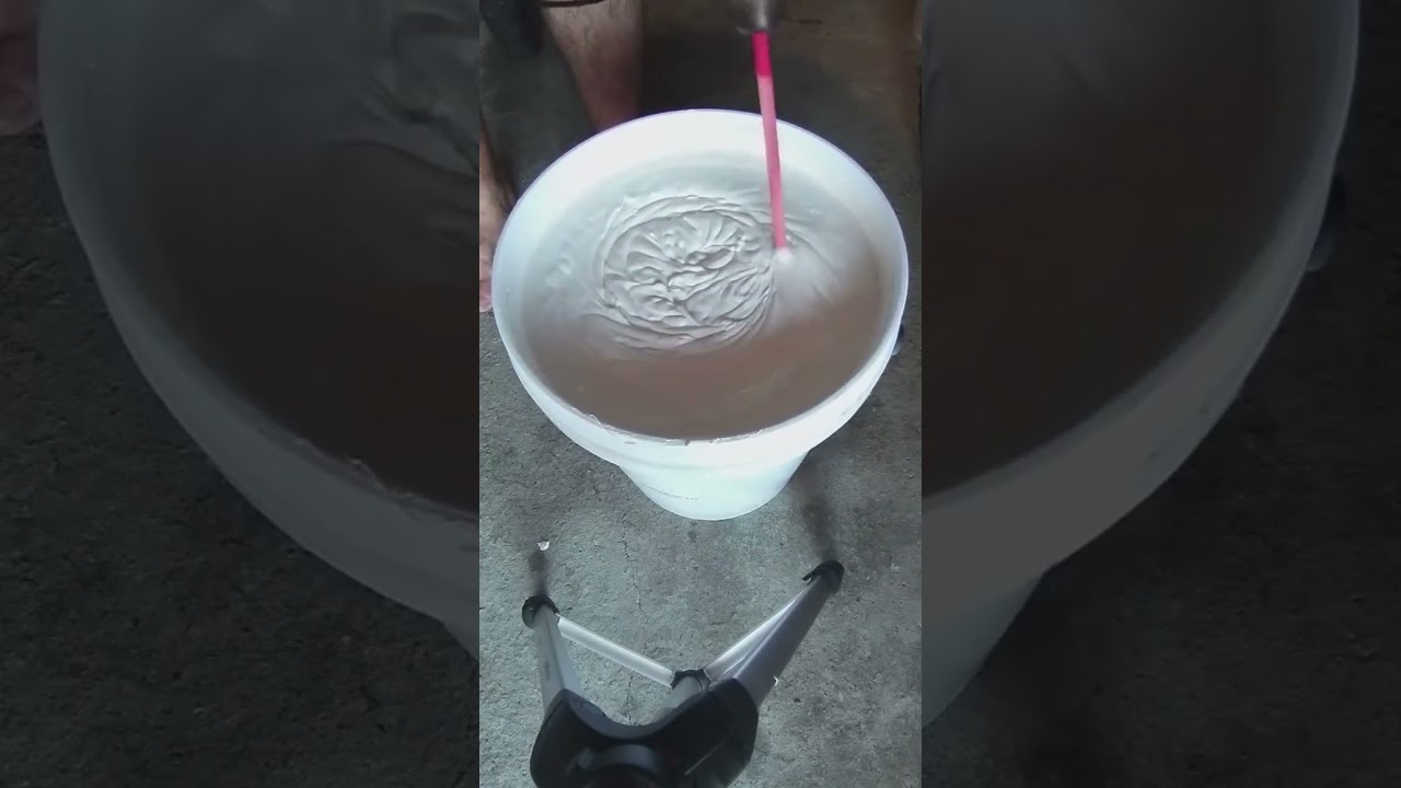 Decanting a 20L Rhinoluxe Shield White waterproof paint #waterproofing #paint #construction