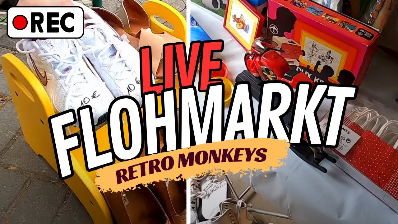XXL Flohmarkt Folge - Vintage Sneaker & 60er Jahre Stuff 🔥
