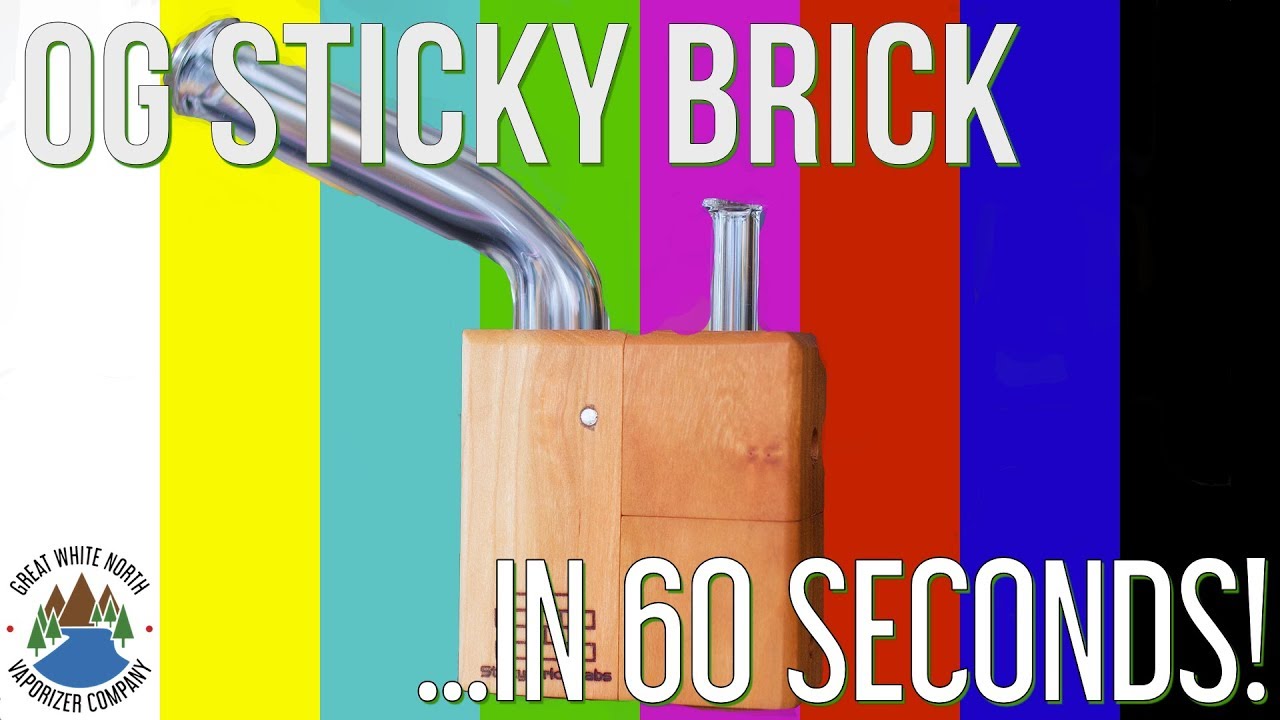 OG Sticky Brick Review in 60 Seconds | Hard Hitting Flavour Machine | GWNVC's Vaporizer Reviews
