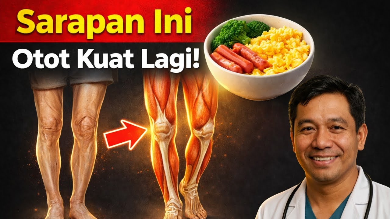 USIA 60+ WAJIB SARAPAN INI! 5 Makanan Agar Otot Kaki Tidak Menyusut