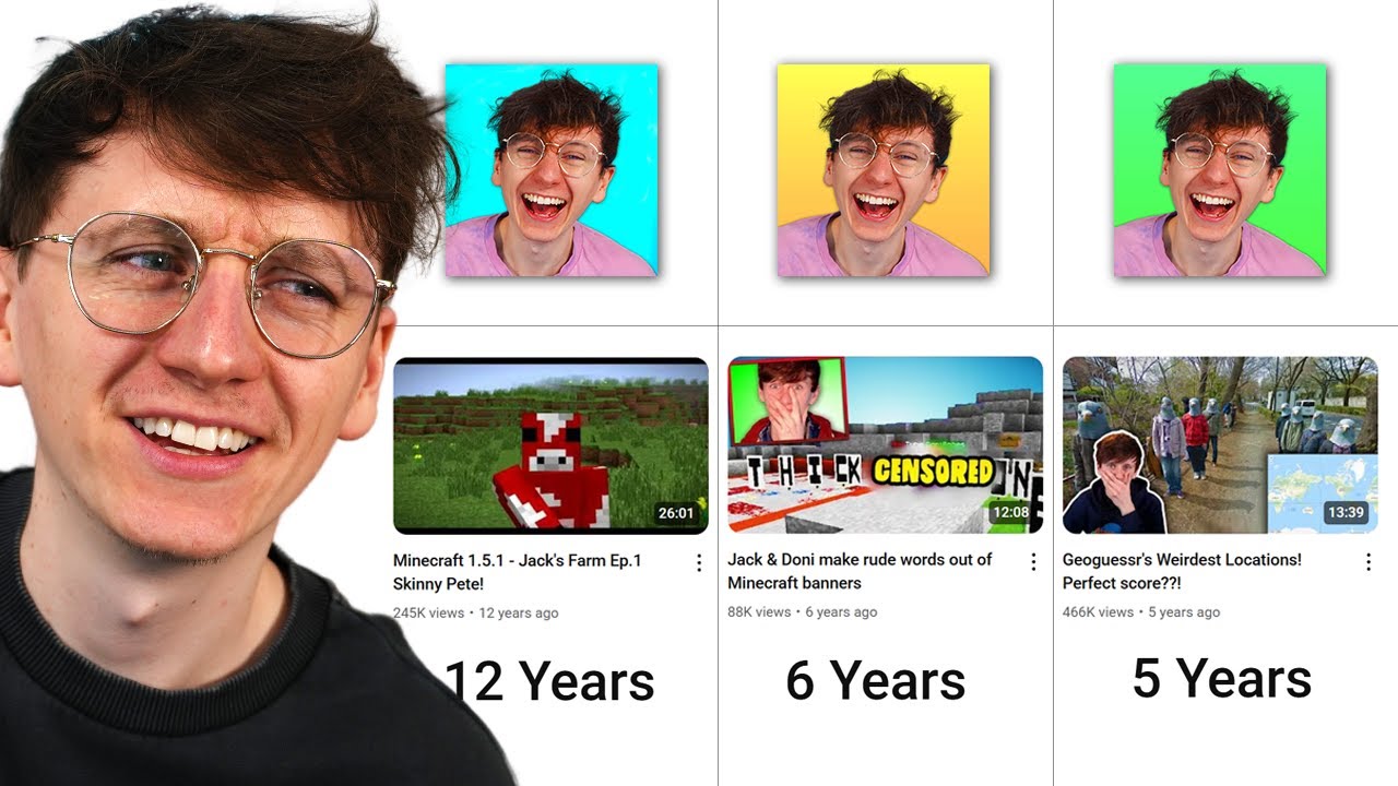 Watching My First Video On Every YouTube Channel (CRINGE)