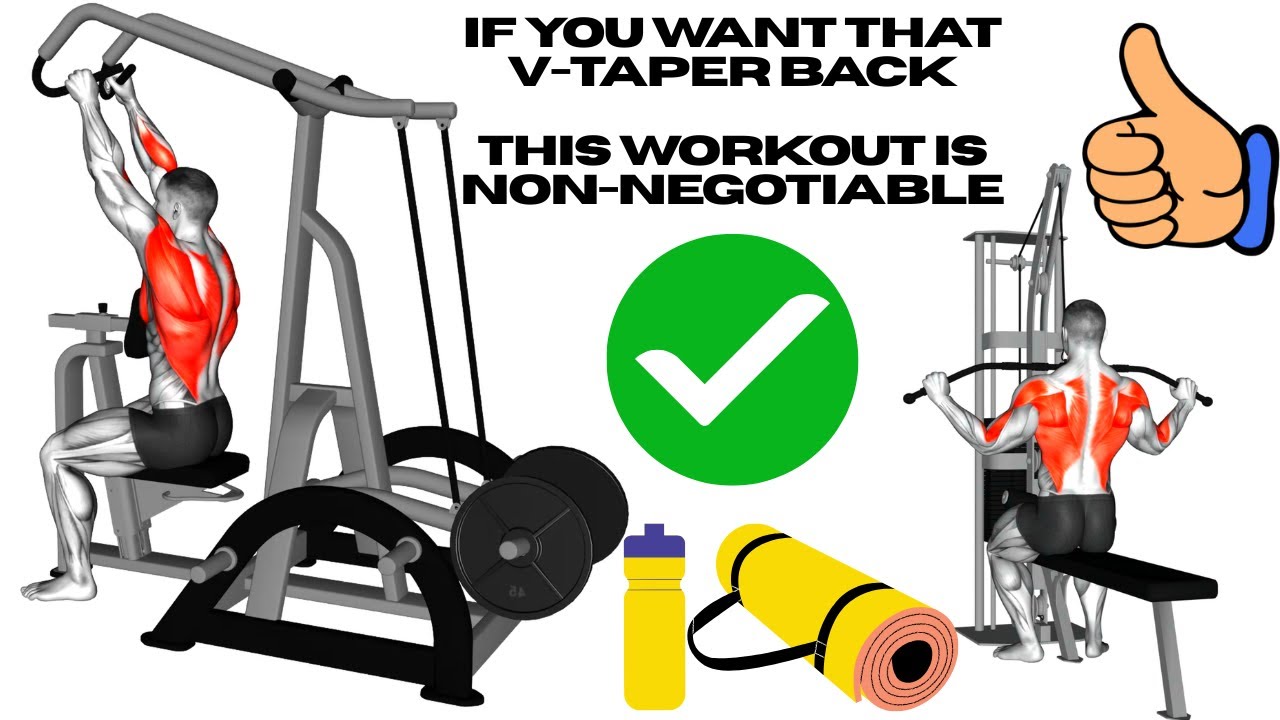 Эта тренировка для спины создаст потрясающую V-образную форму мышц.